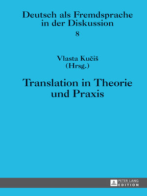 cover image of Translation in Theorie und Praxis
